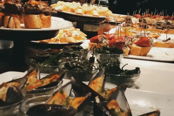 Lunchrestaurang rätter hos Bar el Guiri